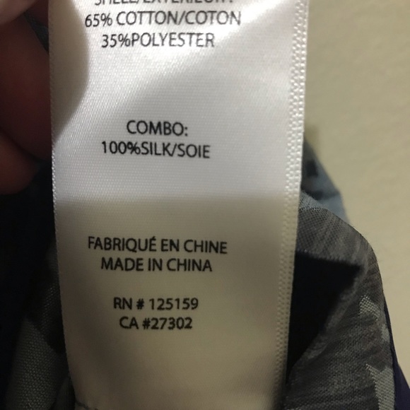 NWT Mackage Collection Shift Dress Blue Silk - Picture 7 of 8